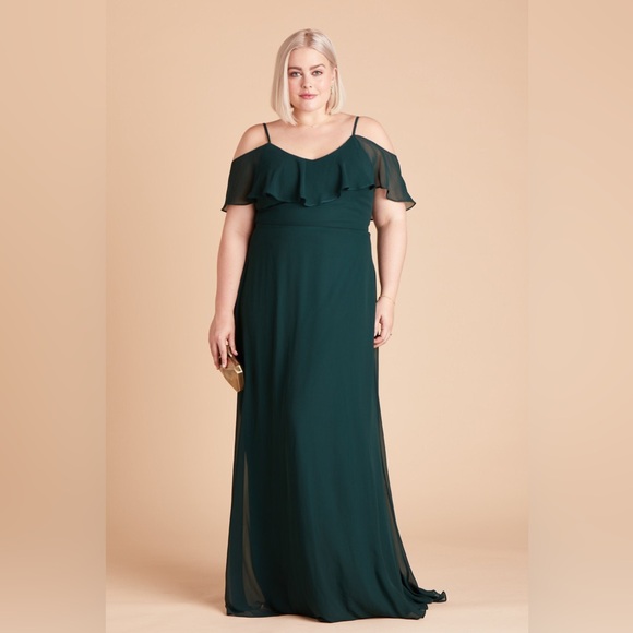 Birdy Grey Chiffon Emerald Jane Dress Size XS - Picture 2 of 6